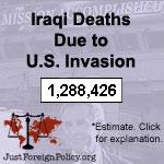 Just Foreign Policy Iraqi Death Estimator
